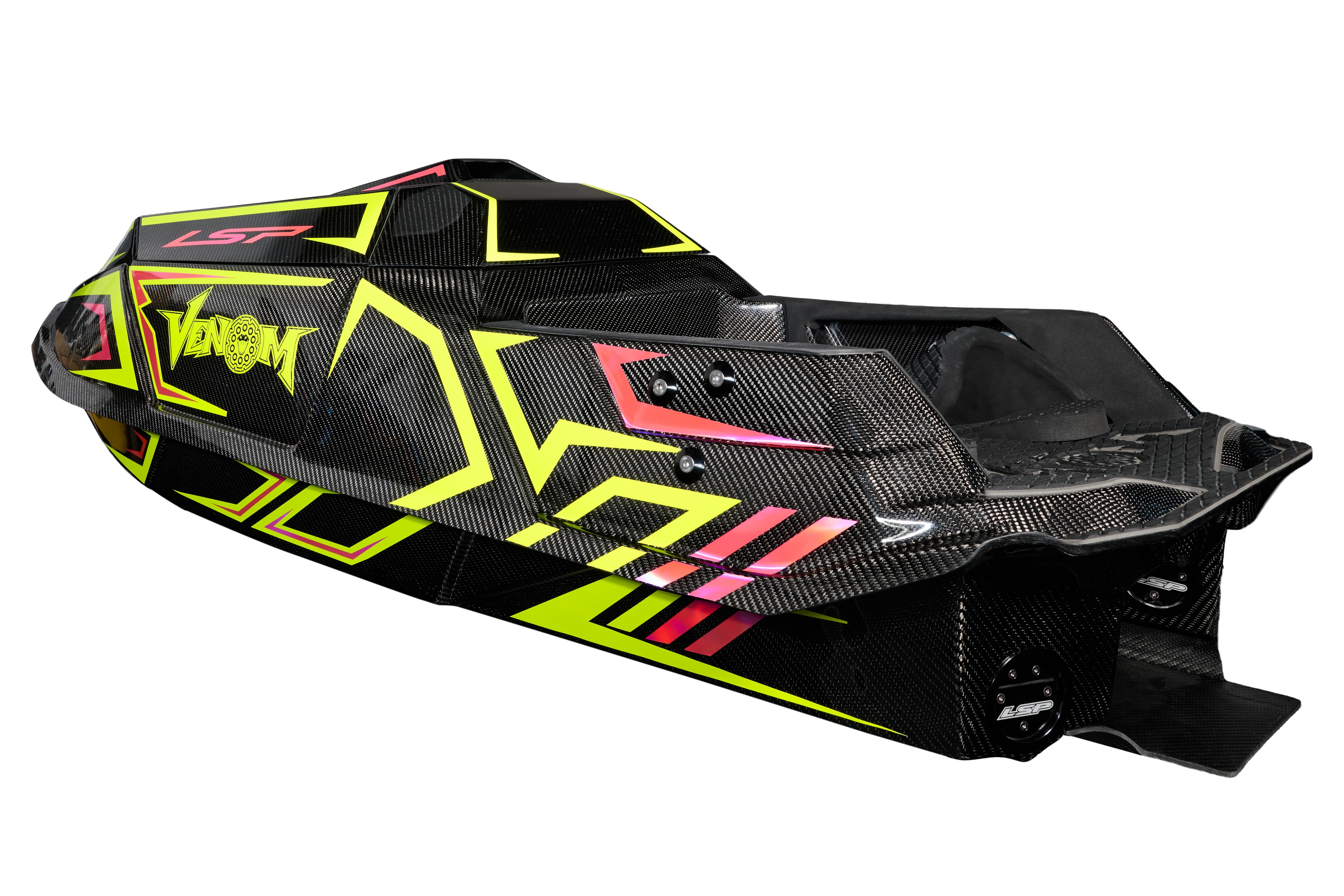 Product retouching — Venom LSP jetski, clean white background final edit